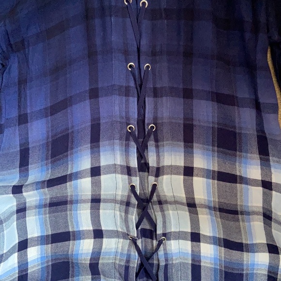 Ombré Flannel Long Sleeve - Picture 3 of 3